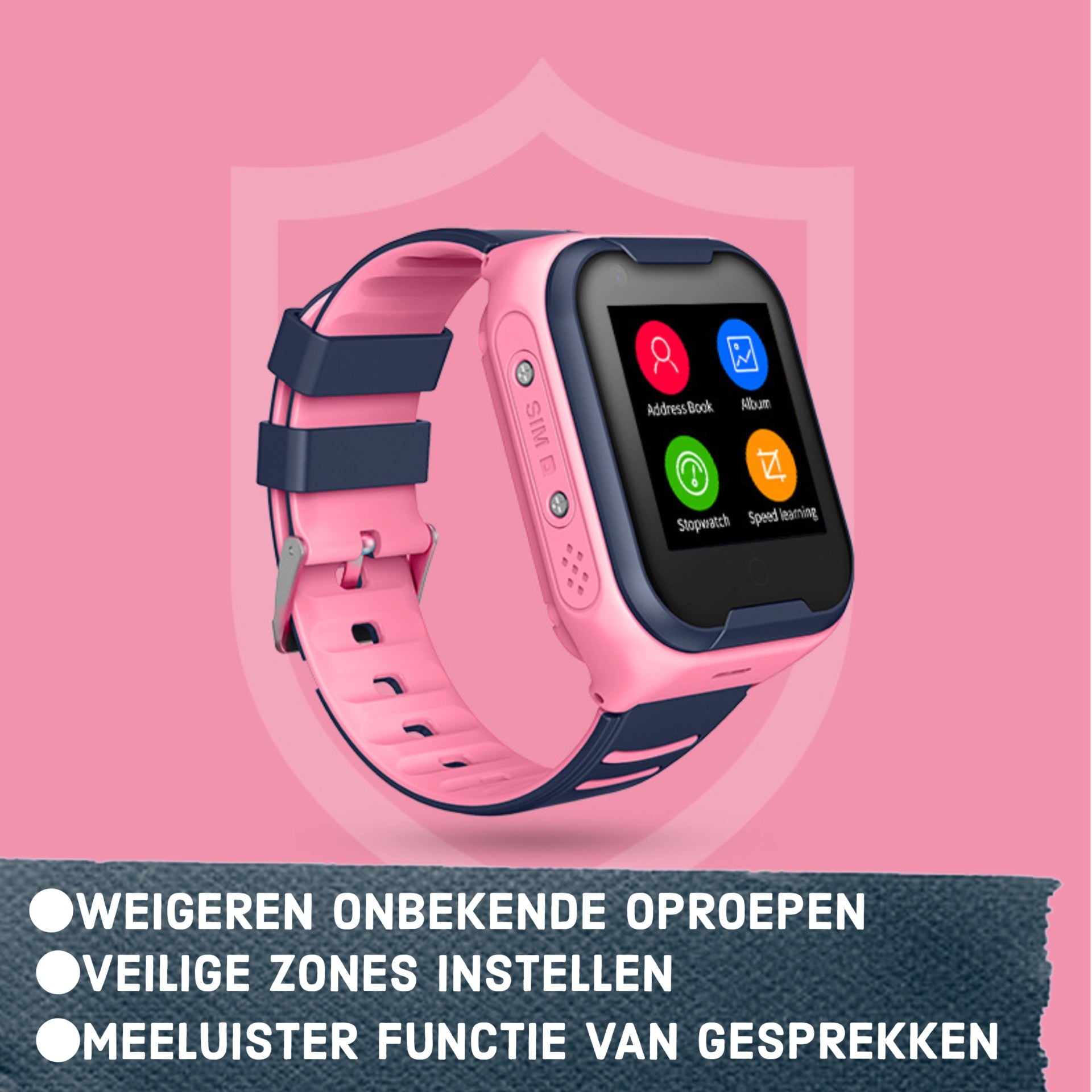 GPS Kindersmartwatch WBA36 gps horloge kind kinderhorloge