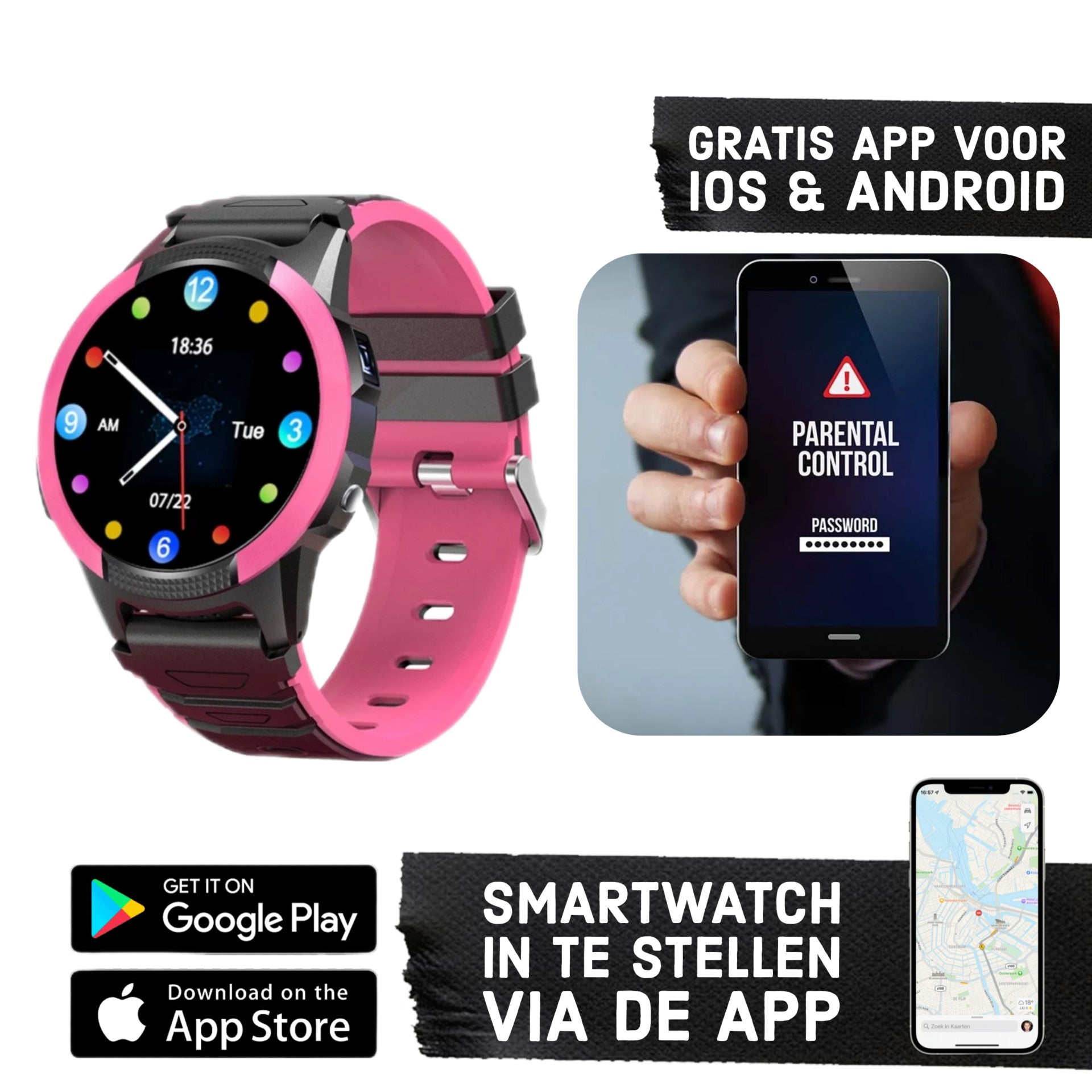 Montre intelligente GPS pour enfants WB56 - montre gps enfant - appel de montre pour enfants - tracker gps montre pour enfants - montre pour enfants avec gps - montre pour enfants